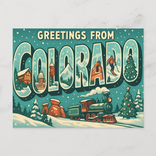 COLORADO Postkarte (Vorderseite)