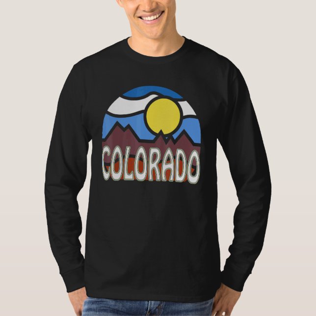 Colorado Retro Monte Brè T-Shirt (Vorderseite)