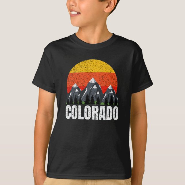 COLORADO RETRO SONNENBERGE T-Shirt (Vorderseite)