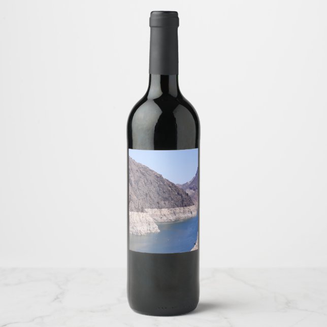 Colorado River Bottle Labels Weinetikett (Vorderseite)