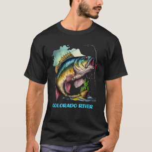 Colorado River CO Fangreise Fisher Flyfish T-Shirt