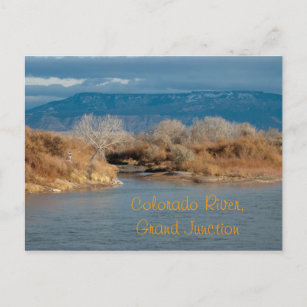 Colorado River, Grand Junction Postkarte