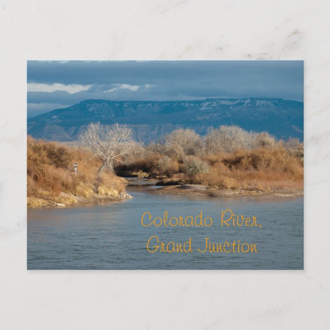 Colorado River, Grand Junction Postkarte (Vorderseite)