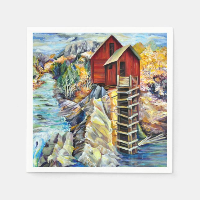 Colorado River Serviette (Vorderseite)