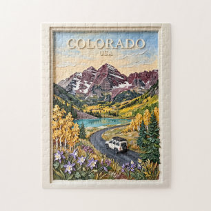 Colorado Roadtrip Vintage Rocky Mountain Reise