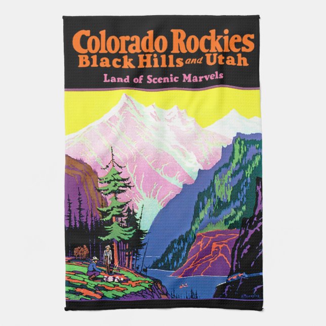 Colorado Rockies Handtuch (Vertikal)