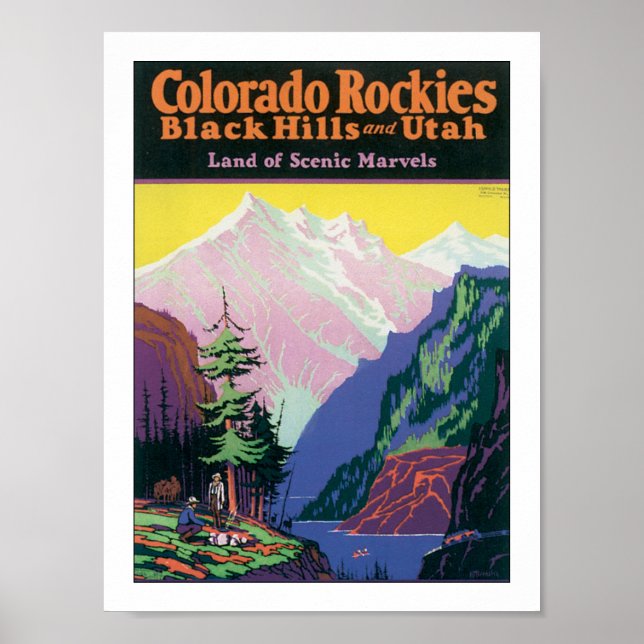 Colorado Rockies Poster (Vorne)