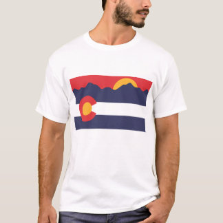 Colorado Rockies und Flaggen-Shirt T-Shirt