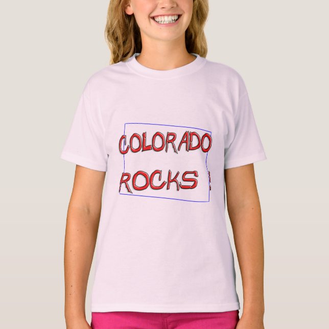 Colorado ROCKS T-Shirt (Vorderseite)