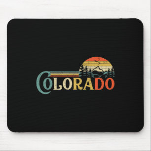 Colorado Rocky Mountain Sun Boulder Wander-Geschen Mousepad