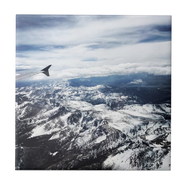 Colorado Rocky Mountains Fliese (Vorderseite)