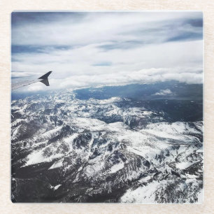 Colorado Rocky Mountains Glasuntersetzer