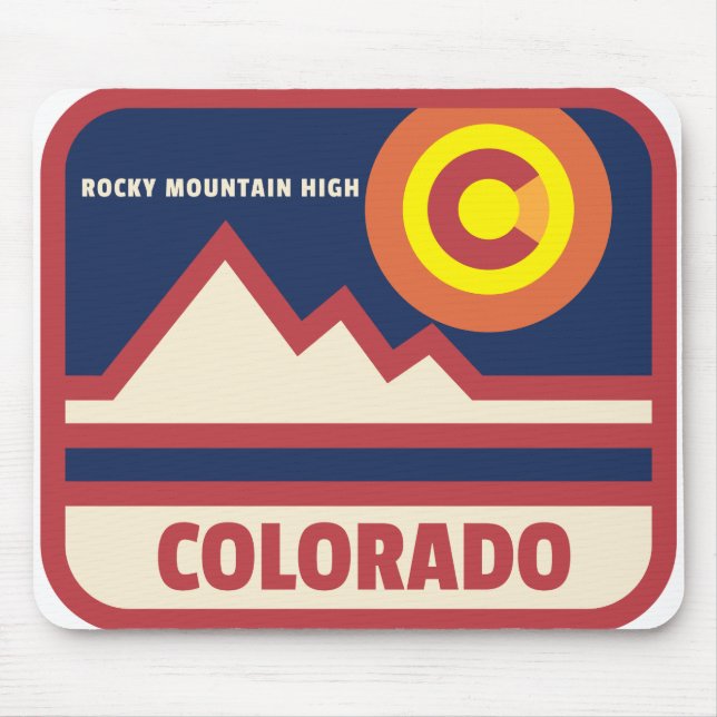 Colorado Rocky Mountains Mousepad (Vorne)