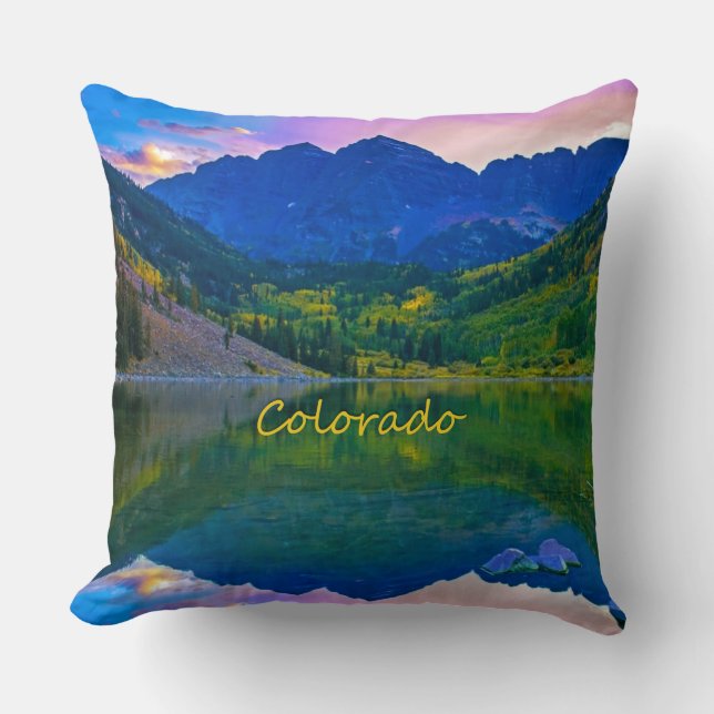 Colorado Rocky Mountains und Lake Kissen (Vorderseite)