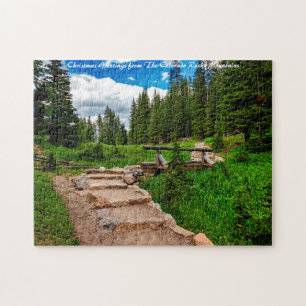 Colorado Rocky Mountains. Weihnachtsgrüße