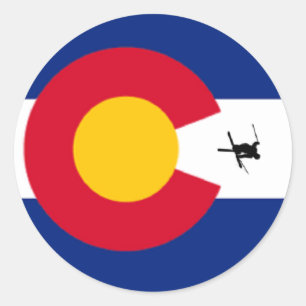 COLORADO RUNDER AUFKLEBER
