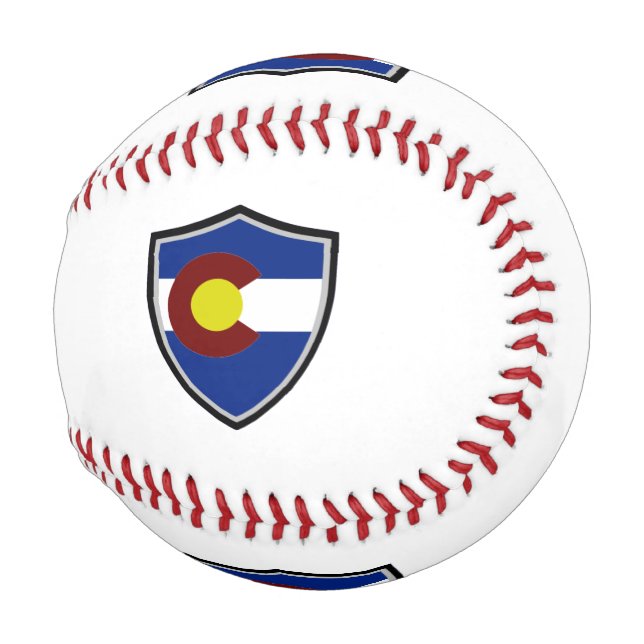 Colorado-Schildbaseball Baseball (Vorne Rechts)