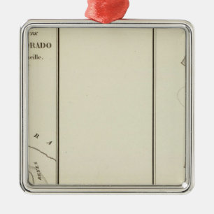 Colorado Silbernes Ornament