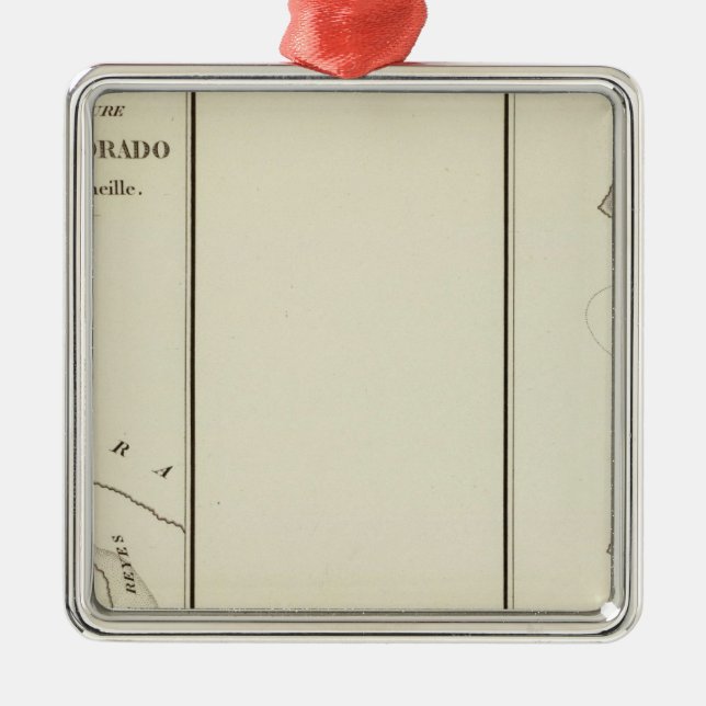 Colorado Silbernes Ornament (Vorne)