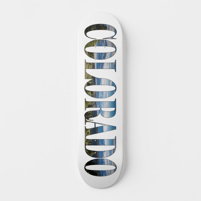 Colorado Skateboard Deck IV (Vorderseite)