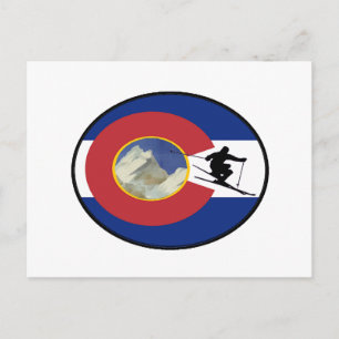 COLORADO SKI TIME POSTKARTE