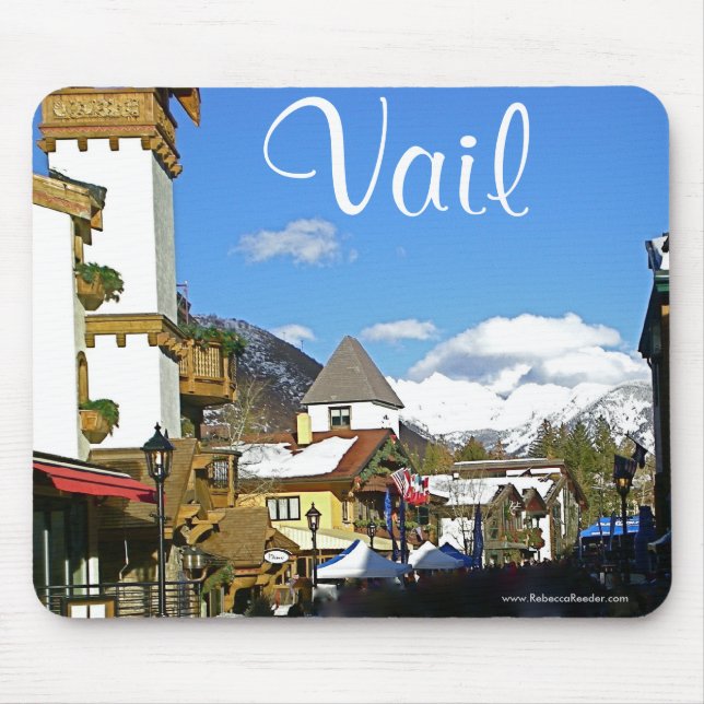 Colorado-Skifahren Mousepad (Vorne)