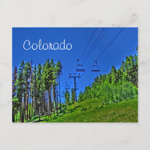 Colorado Skilift Postkarte