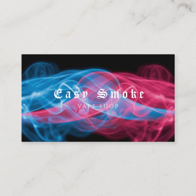 Colorado Smoke Vape Shop Visitenkarte (Vorderseite)