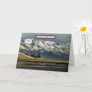 Colorado Snow auf den Leadville-Bergen Karte