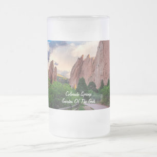 Colorado South Gateway Morning Mattierte Bier Tass Mattglas Bierglas