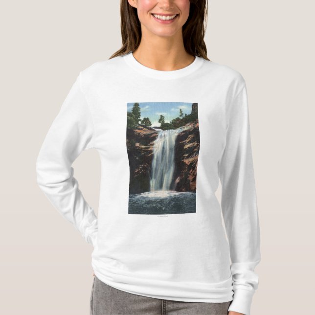 Colorado Springs, Co - Brautschleier-Fälle T-Shirt (Vorderseite)