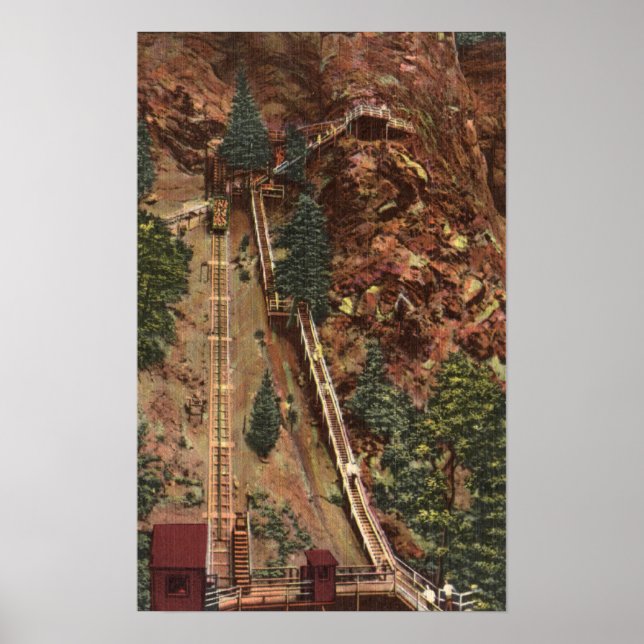 Colorado Springs, CO Poster (Vorne)