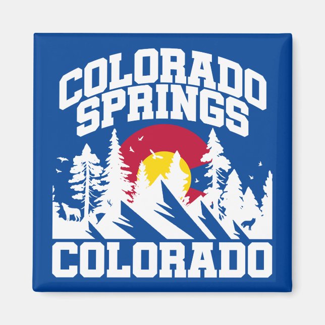 Colorado Springs, Colorado Magnet (Vorne)