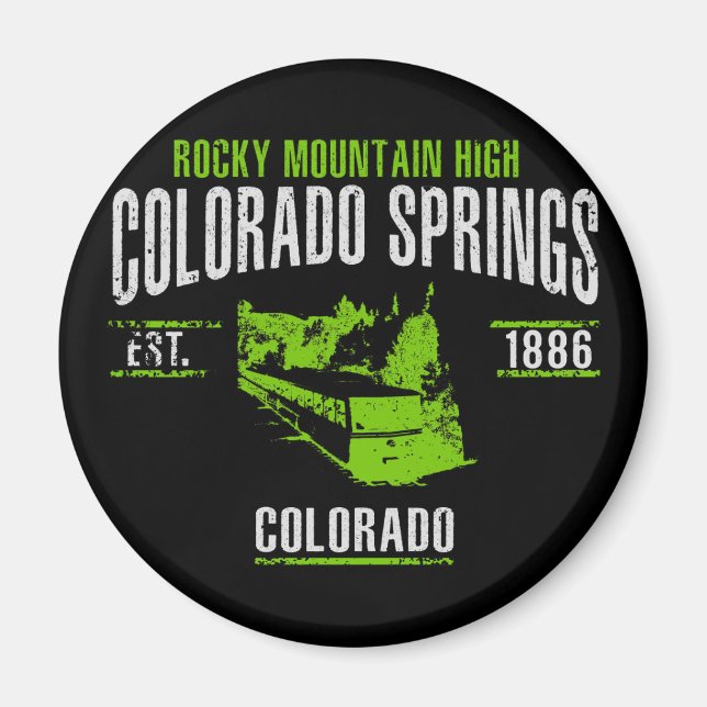 Colorado Springs Magnet (Vorne)