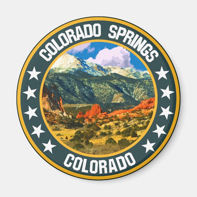 Colorado Springs Magnet (Vorne)