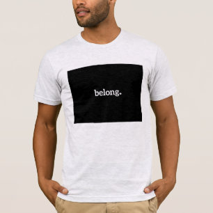 Colorado Staat Map Belong T-Shirt