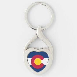 Colorado-Staats-Flagge Schlüsselanhänger