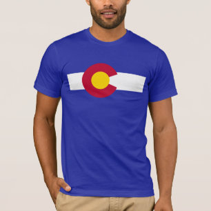 Colorado-Staats-Flagge T-Shirt