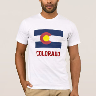COLORADO: Staatsflagge Colorado T-Shirt