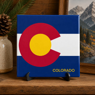 Colorado Staatsflagge Fliese