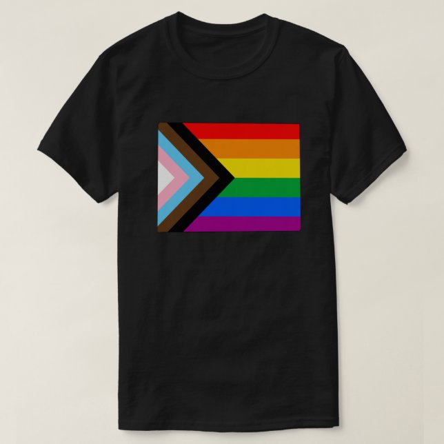 Colorado Staatsstolz LGBTQ Progress Prix T-Shirt (Design vorne)