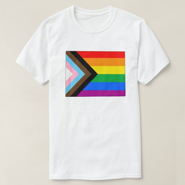 Colorado Staatsstolz LGBTQ Progress Prix T-Shirt (Design vorne)