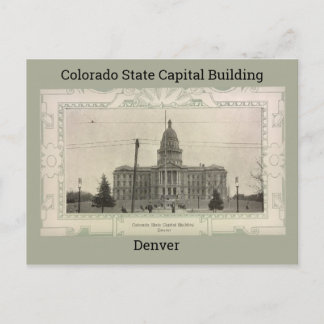 Colorado State Capital Gebäude Postkarte
