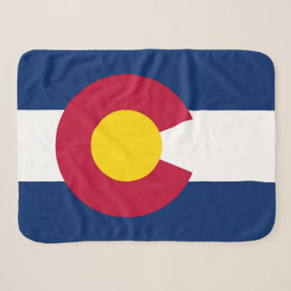 Colorado State Flag Print Patriotic Sherpadecke