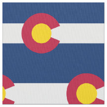 Colorado State Flag Wiederholungsmuster