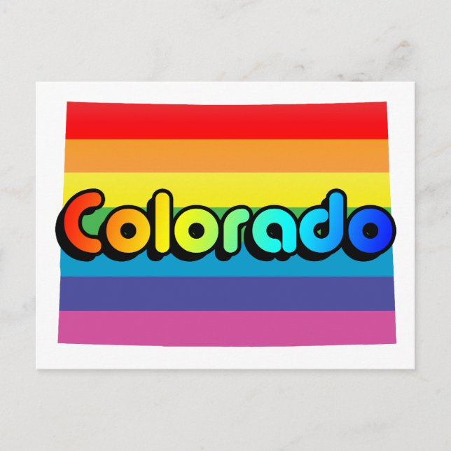 Colorado Stolz. Postkarte (Vorderseite)