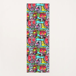 Colorado Street Pop Art Yogamatte