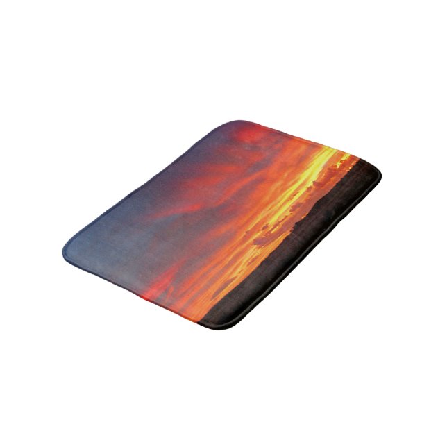 Colorado Sunset Badematte (Schrägansicht)