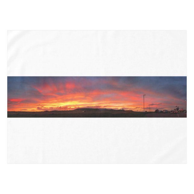 Colorado Sunset Tischdecke (Vorderseite (Horizontal))