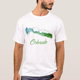 Colorado T-Shirt Colorado Bergsilhouette II